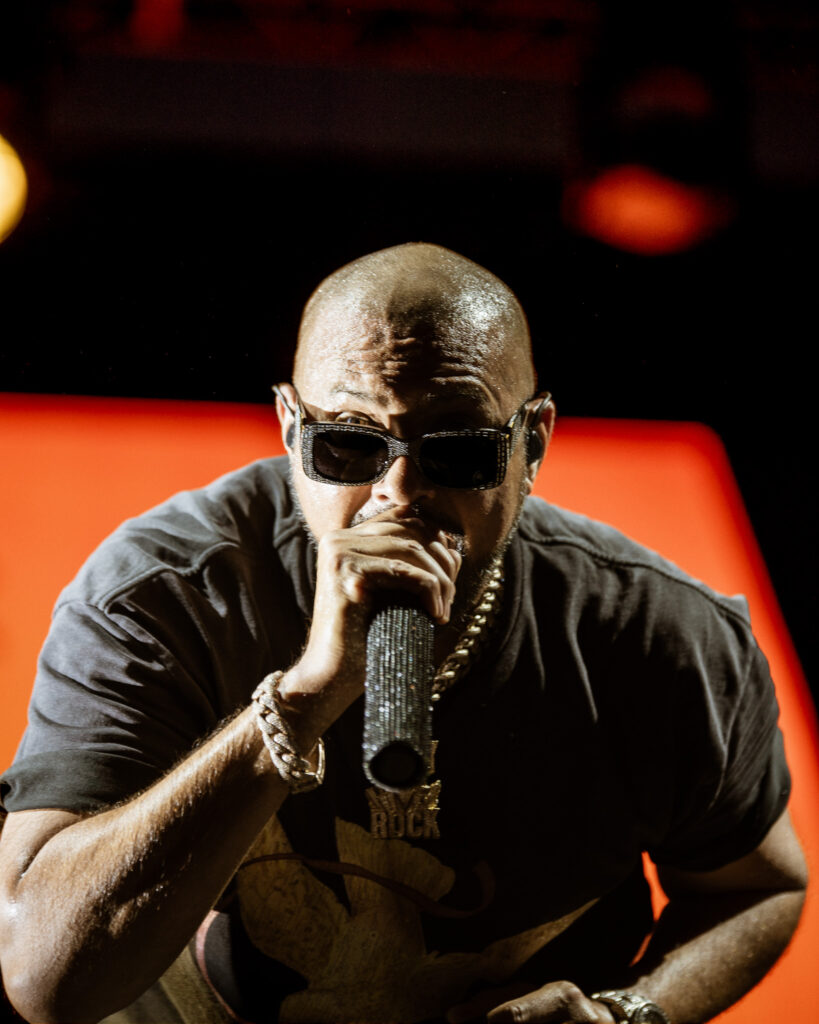 Sean Paul looking in the camera portrait during his live performance in Milan, Italy, at Kozel Carroponte